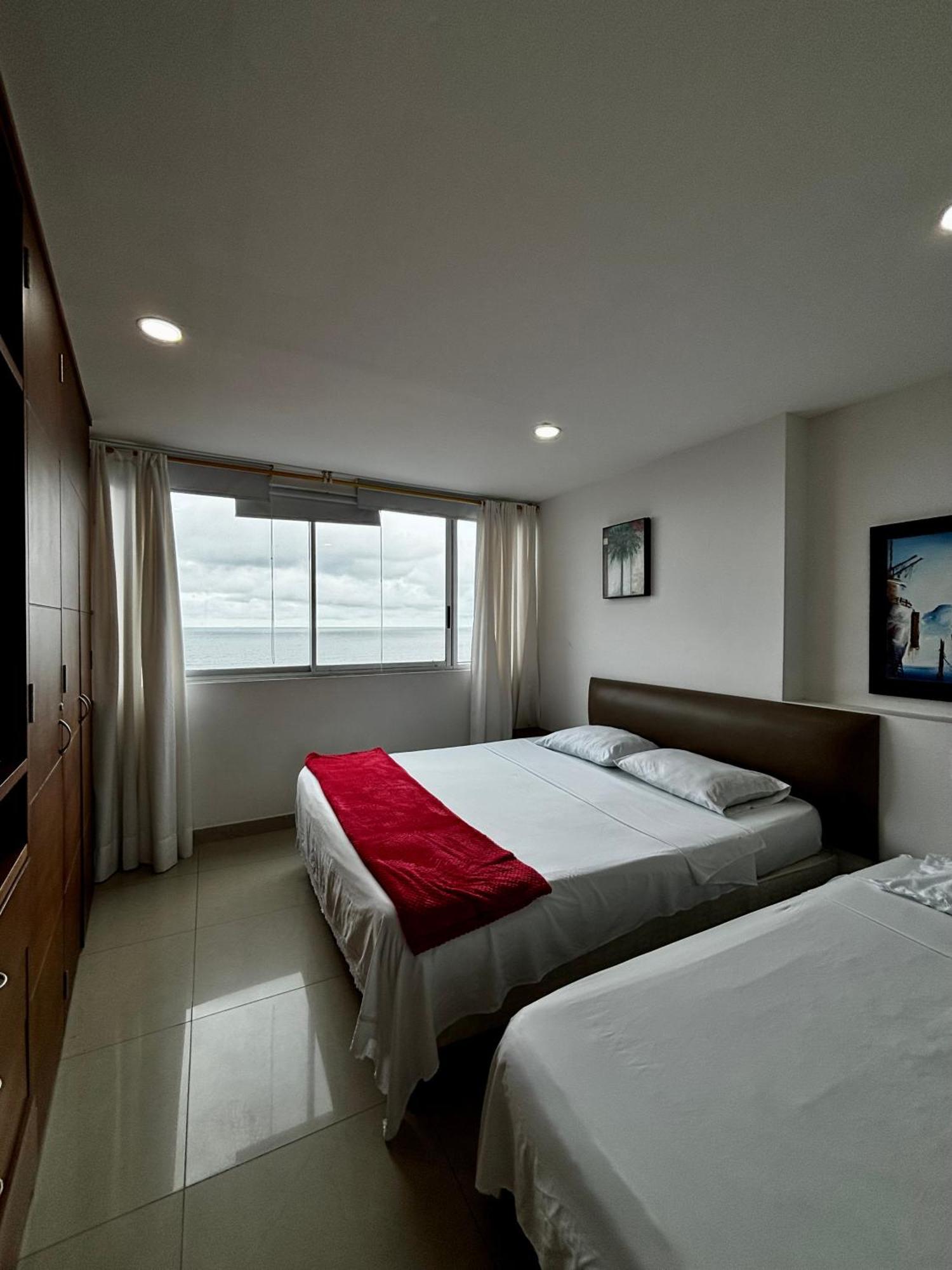 Paraiso En Bocagrande Con Vista Al Mar Cartagena Bagian luar foto