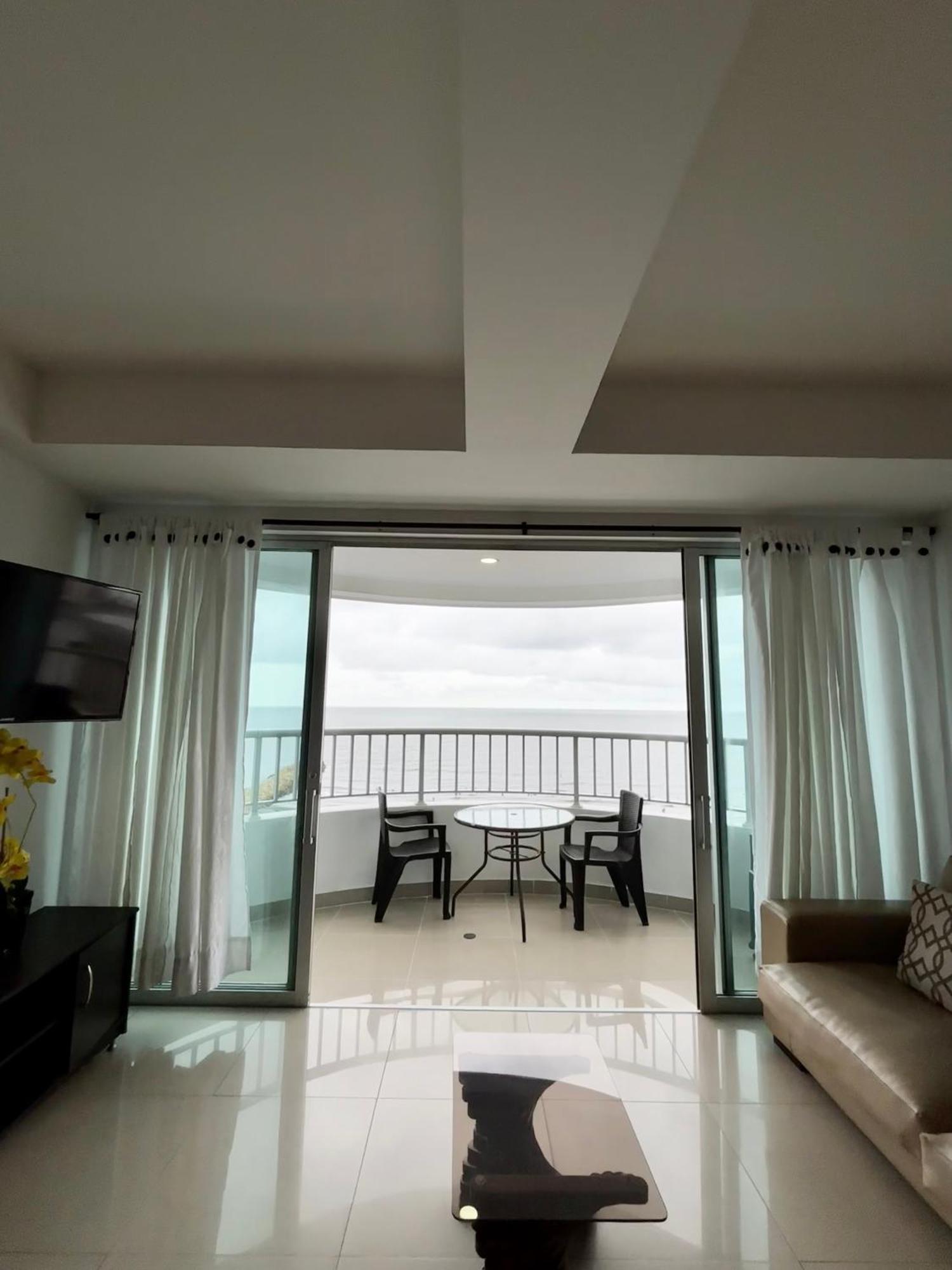 Paraiso En Bocagrande Con Vista Al Mar Cartagena Bagian luar foto