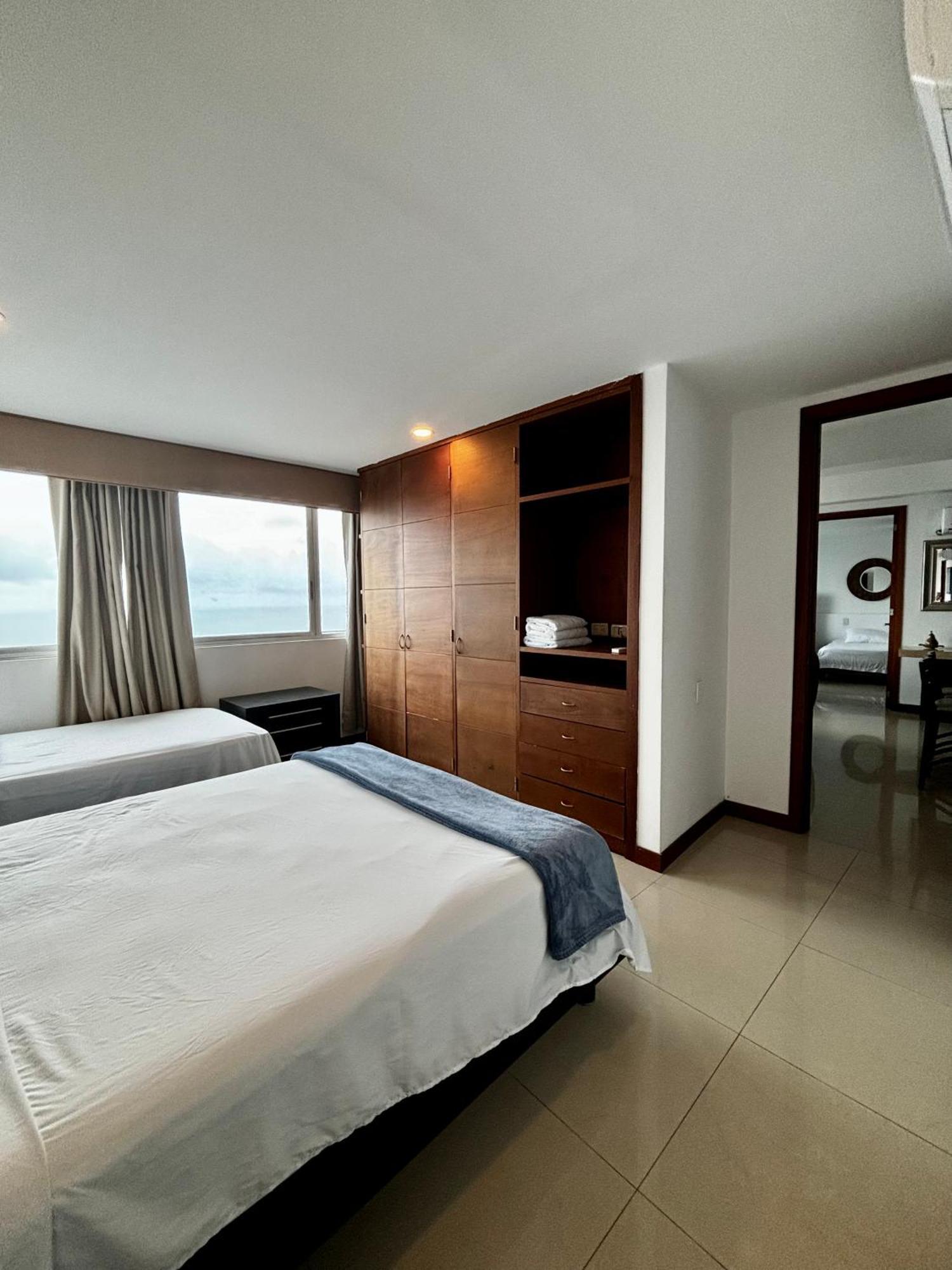 Paraiso En Bocagrande Con Vista Al Mar Cartagena Bagian luar foto
