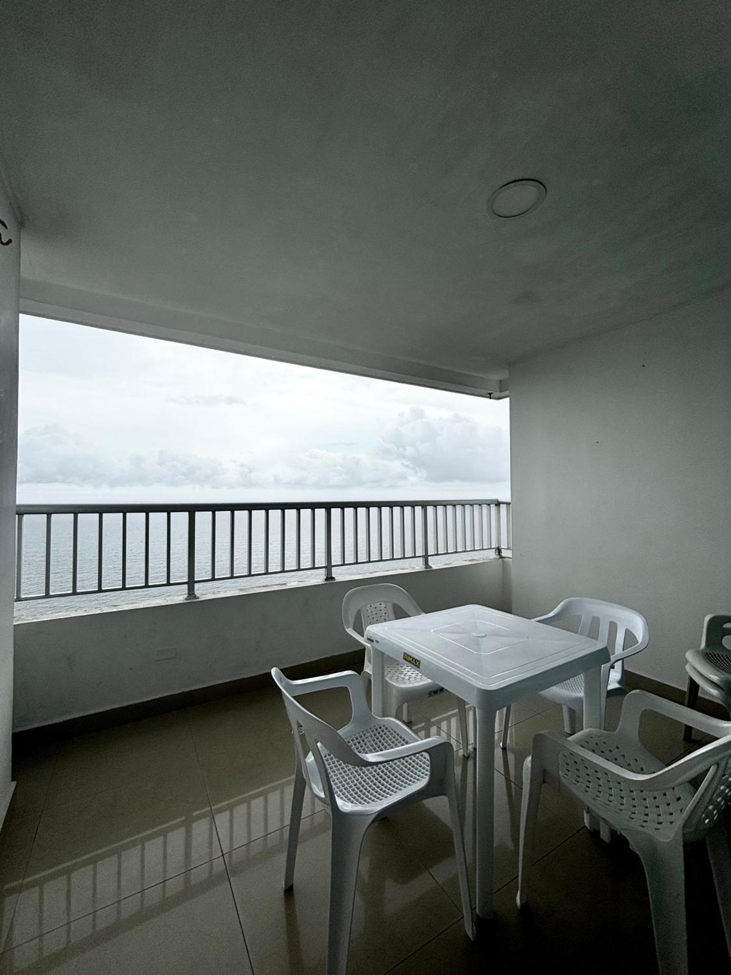 Paraiso En Bocagrande Con Vista Al Mar Cartagena Bagian luar foto