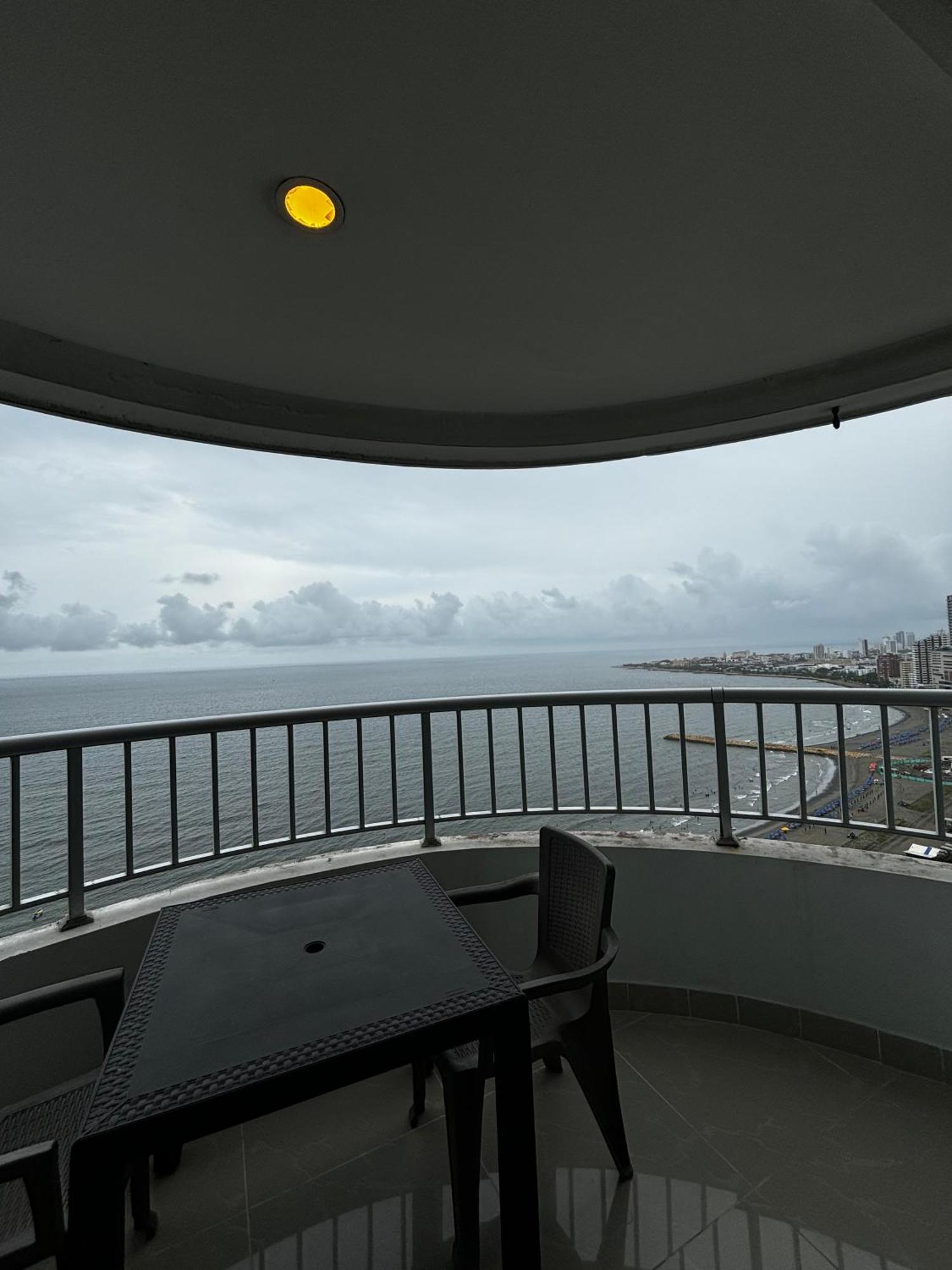 Paraiso En Bocagrande Con Vista Al Mar Cartagena Bagian luar foto