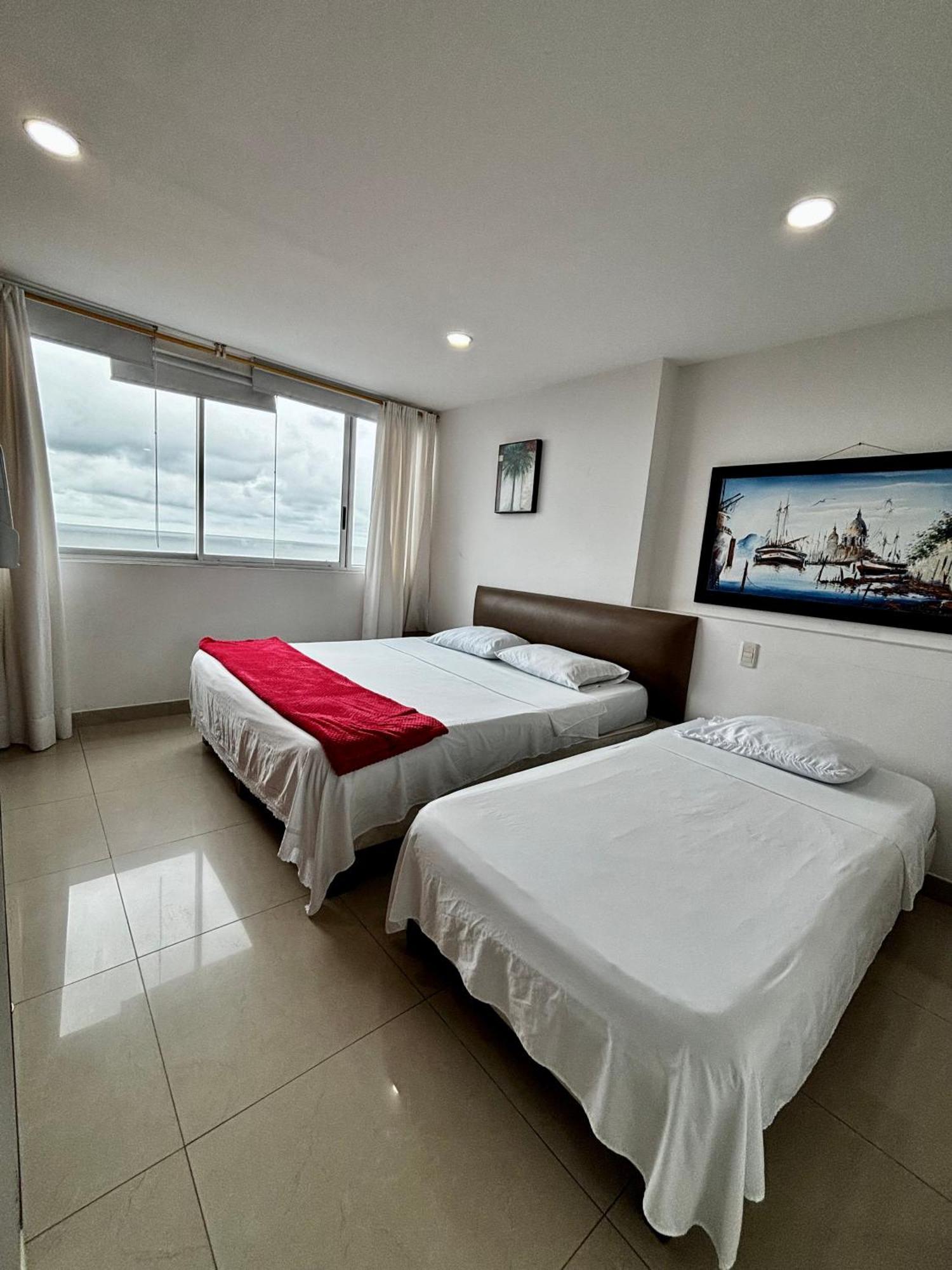 Paraiso En Bocagrande Con Vista Al Mar Cartagena Bagian luar foto