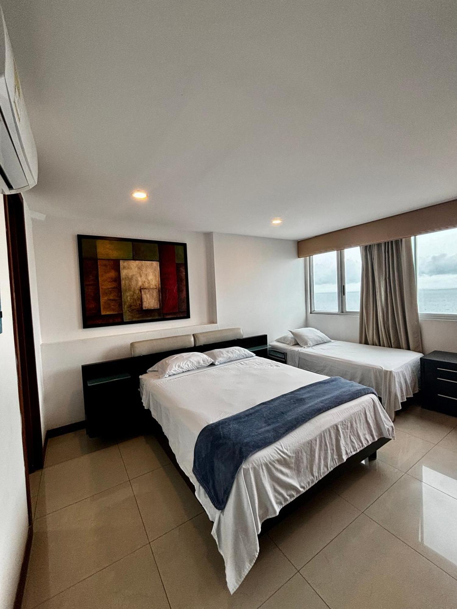Paraiso En Bocagrande Con Vista Al Mar Cartagena Bagian luar foto