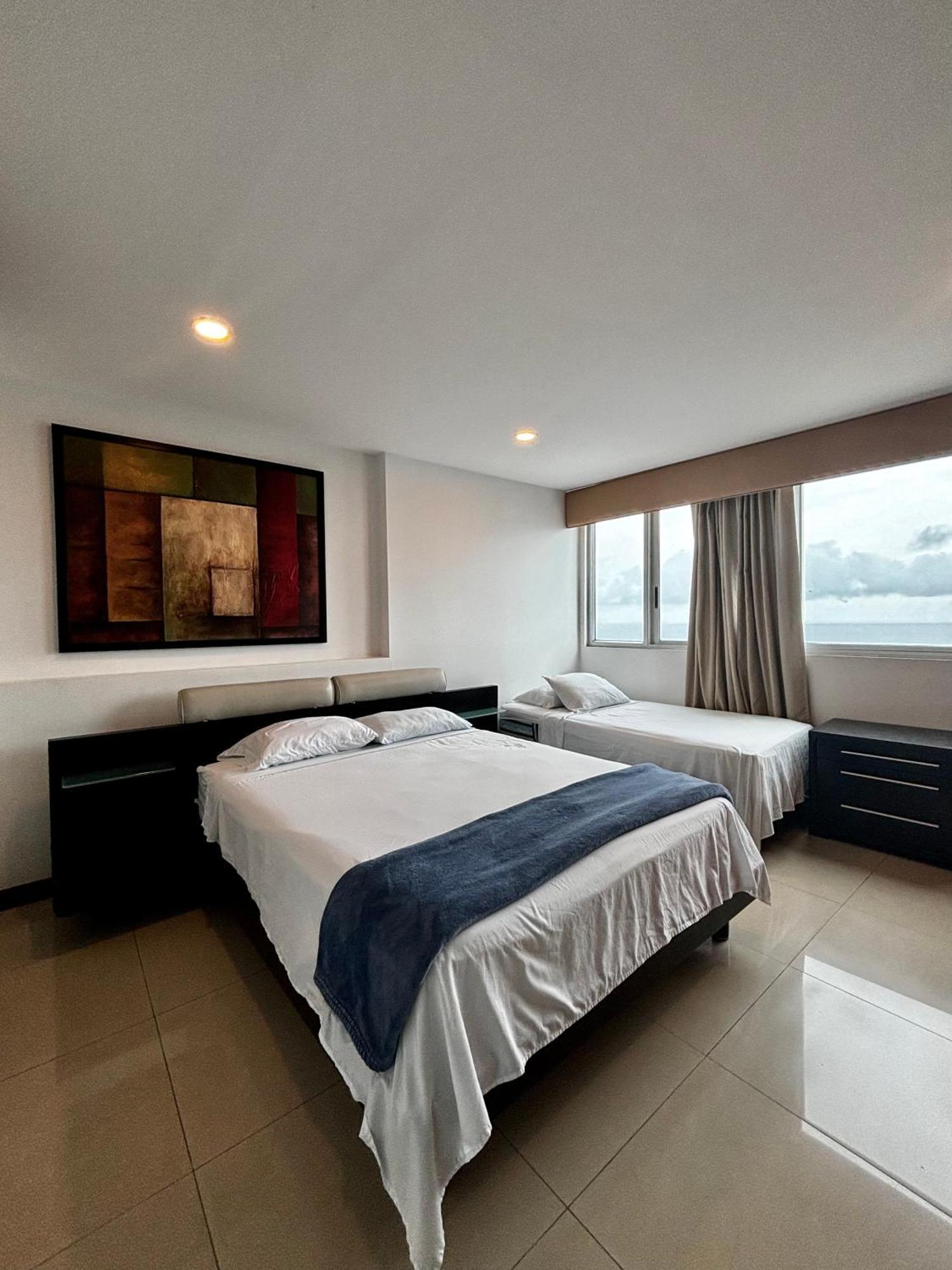 Paraiso En Bocagrande Con Vista Al Mar Cartagena Bagian luar foto